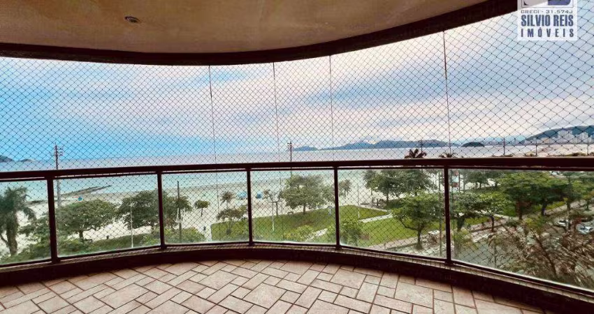 Apartamento com 4 dormitórios para alugar, 243 m² por R$ 15.000,02/mês - Embaré - Santos/SP