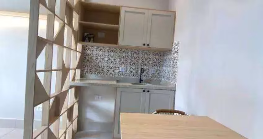 Apartamento à venda, 30 m² por r$ 340.000,01 - ponta da praia - santos/sp