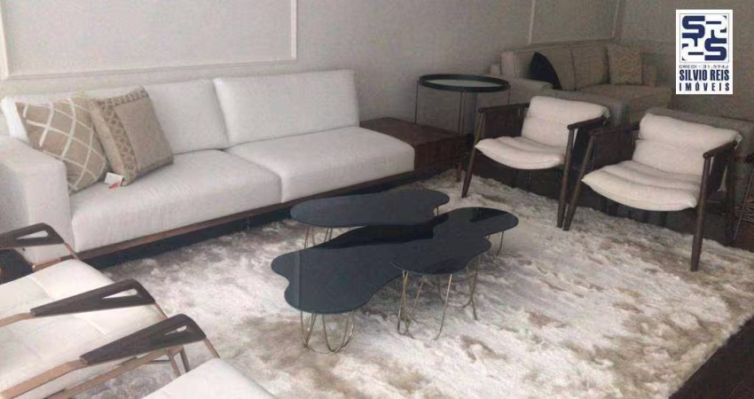 Apartamento com 3 dormitórios, 270 m² - venda por R$ 2.800.000,00 ou aluguel por R$ 16.000,02/mês - Boqueirão - Santos/SP