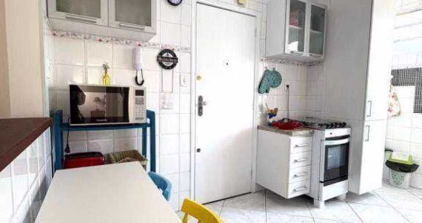 Apartamento com 2 dormitórios à venda, 62 m² por R$ 480.000 - Aparecida - Santos/SP