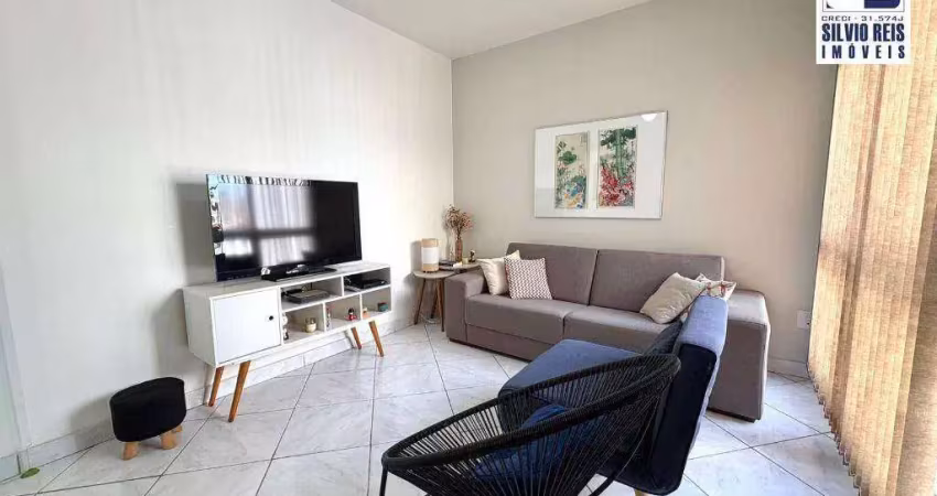 Apartamento com 2 dormitórios à venda, 62 m² por r$ 480.000,00 - aparecida - santos/sp