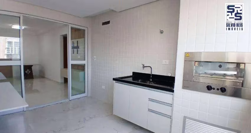 Apartamento com 2 dormitórios para alugar, 69 m² por r$ 6.350,02/mês - boqueirão - santos/sp