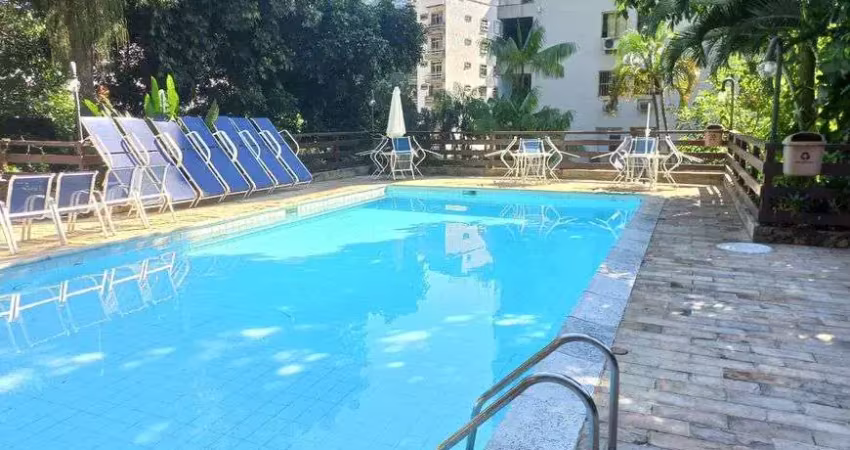 Apartamento para venda tem 78 metros quadrados com 2 quartos em cosme velho - rio de janeiro - rj