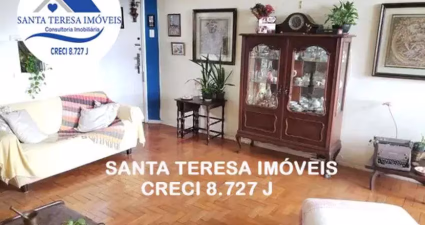 Amplo apartamento 3 quartos santa teresa ponto nobre (joaquim murtinho)