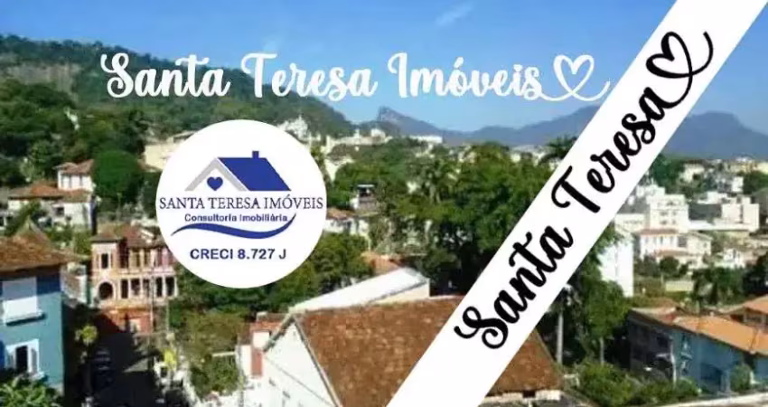 Melhor endereço em santa teresa - casa 3 quartos totalmente reformada alto nível a venda / rio de ja
