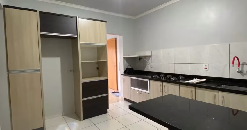 Apartamento semi mobiliado para locação, jardim pancera, toledo - pr