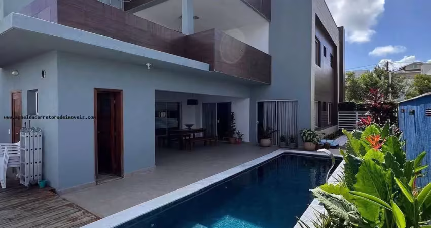 Casa em condomínio para venda em parnamirim, pium, 5 dormitórios, 4 suítes, 5 banheiros, 4 vagas