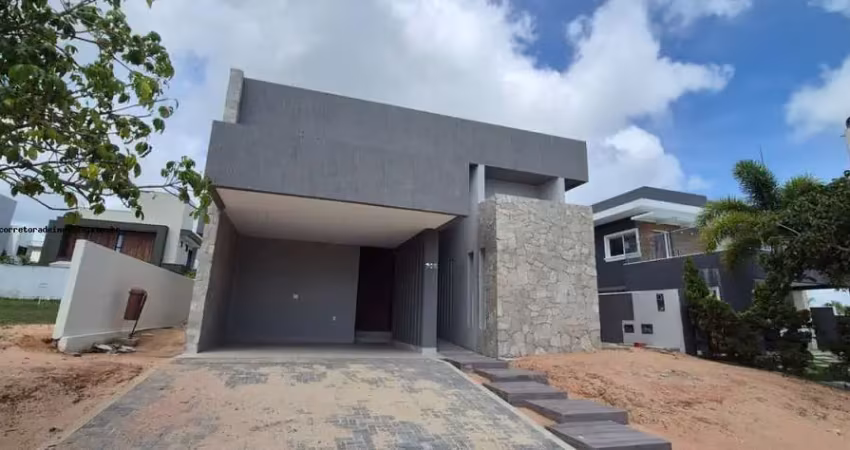 Casa em condomínio para venda em parnamirim, pium (distrito litoral), 3 dormitórios, 3 suítes, 4 banheiros, 4 vagas