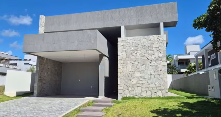 Casa em condomínio para venda em parnamirim, pium (distrito litoral), 3 dormitórios, 3 suítes, 4 banheiros, 4 vagas