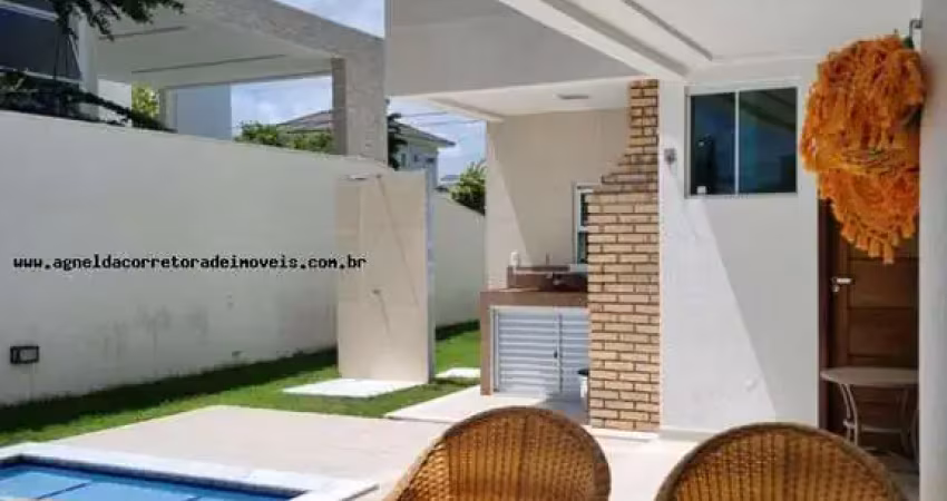 Casa em condomínio para venda em parnamirim, pium (distrito litoral), 3 dormitórios, 2 suítes, 4 banheiros, 4 vagas