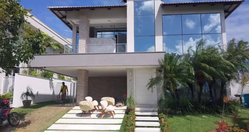 Casa em condomínio para venda em parnamirim, pium (distrito litoral), 6 dormitórios, 4 suítes, 5 banheiros, 4 vagas