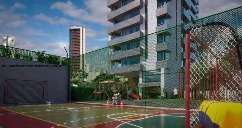 Cobertura duplex para venda em natal, tirol, 4 dormitórios, 4 suítes, 5 banheiros, 4 vagas
