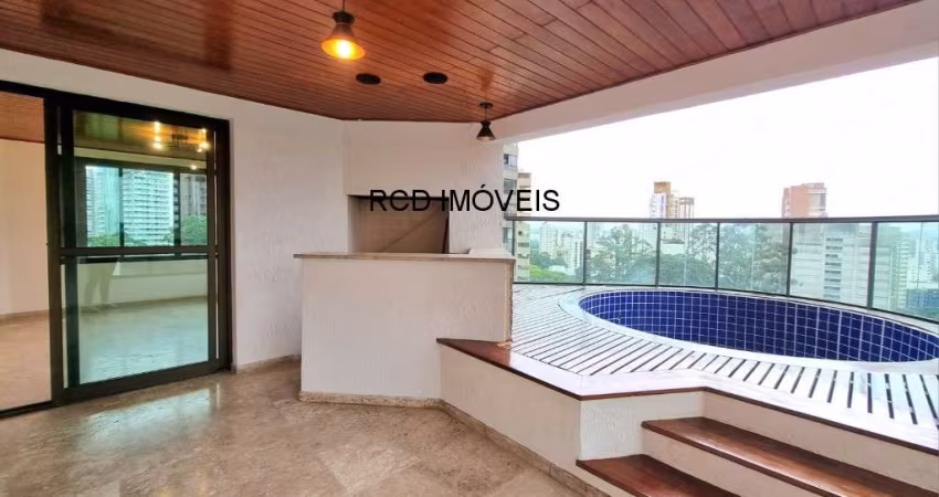 Apartamento (Penthouse) 236 m² com 4 suítes, 4 vagas, depósito - na Vila Suzana