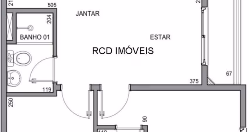 APARTAMENTO NO JAGUARÉ NA PLANTA SET/25 - 2 QUARTOS (SUITE), VAGA, VARANDA GOURMET E LAZER COMPLETO