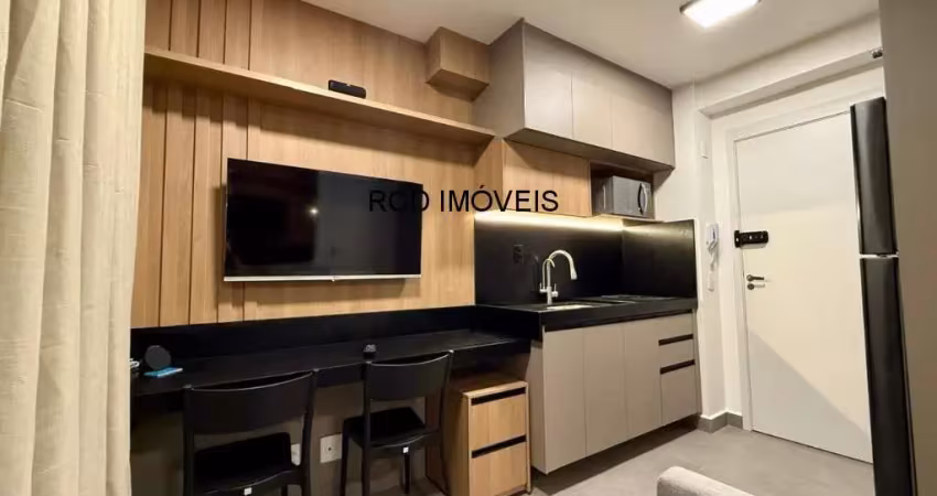 Locação de apartamento novo mobiliado próximo à usp : 1 quarto, lazer completo, 25m²