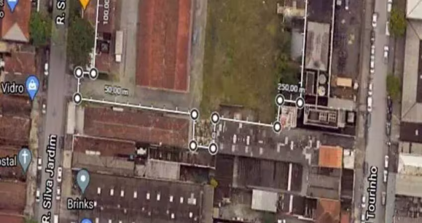 Terreno para alugar, 3999 m² por r$ 107.500,00/mês - vila matias - santos/sp