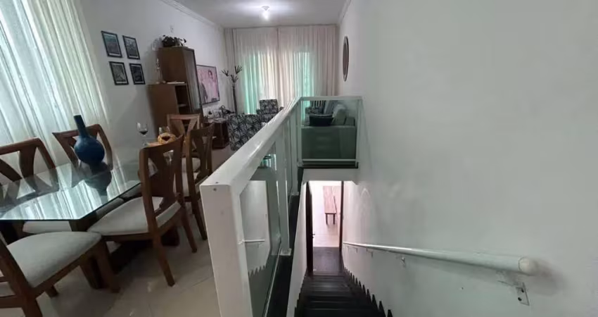 Sobrado com 3 dormitórios à venda, 125 m² por r$ 900.000,00 - estuário - santos/sp
