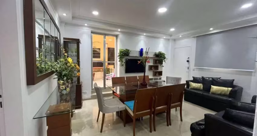 Apartamento  à venda 2 quartos , 80 m² por r$ 550.000 - pompéia - santos/sp