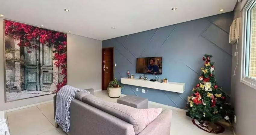 Apartamento à venda com 2 dormitórios à venda, 84 m² por r$ 659.000 - marapé - santos/sp