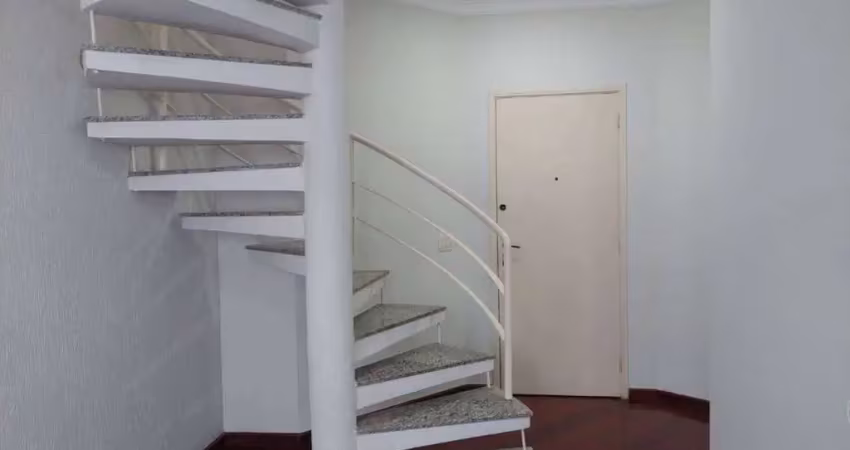 Cobertura com 2 dormitórios para alugar, 110 m² por r$ 5.0500,00/mês - gonzaga - santos/sp
