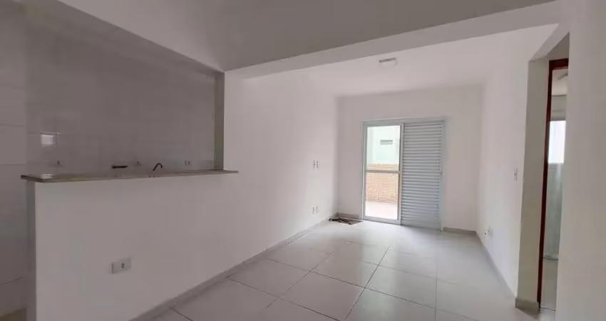 Ótimo apartamento tipo garden, dois dormitórios, sala com área externa privativa, 1 banheirco e 1 vaga de garagem  - josé menino - santos-sp