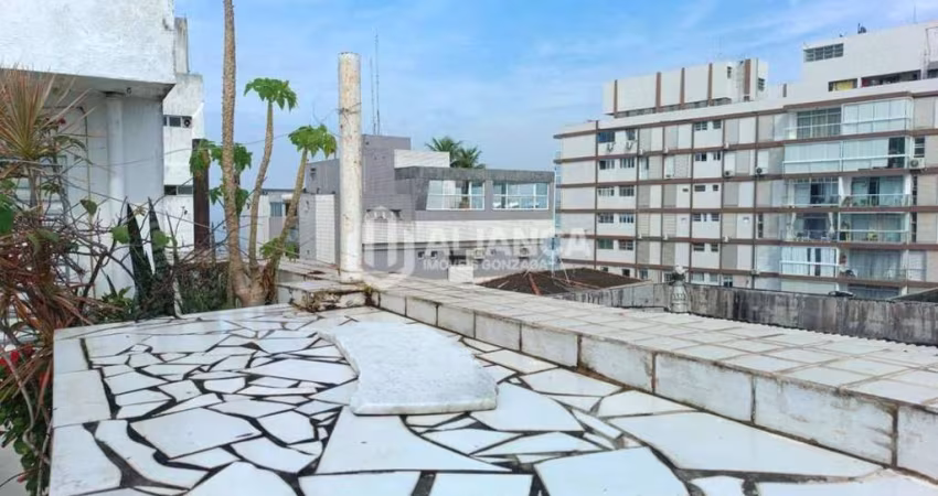 Cobertura com 2 dormitórios à venda, 70 m² por R$ 580.000,00 - Gonzaga - Santos/SP