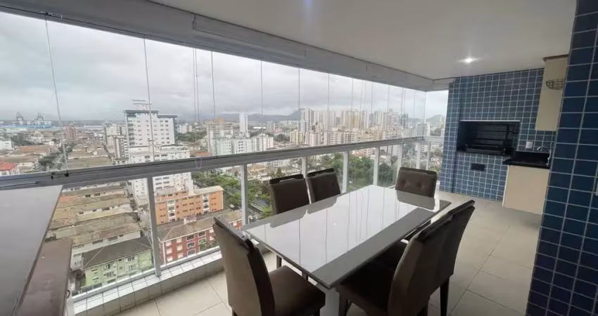 Apartamento com 4 quartos à venda na Rua Ricardo Pinto, Aparecida, Santos