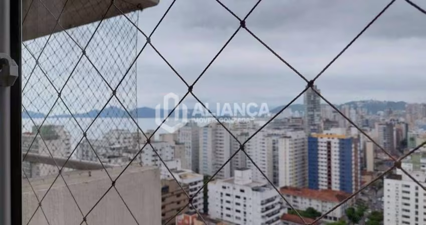 Apartamento com 3 quartos, Embaré - Santos