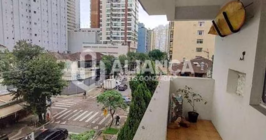 Apartamento com 3 dormitórios à venda, 80 m² por R$ 570.000,14 - Gonzaga - Santos/SP
