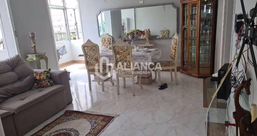 Apartamento com 3 dormitórios à venda, 122 m² por R$ 742.000,00 - José Menino - Santos/SP