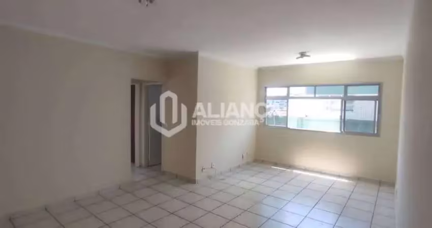 Apartamento com 2 dormitórios para alugar, 101 m² por R$ 4.000,02/mês - Macuco - Santos/SP
