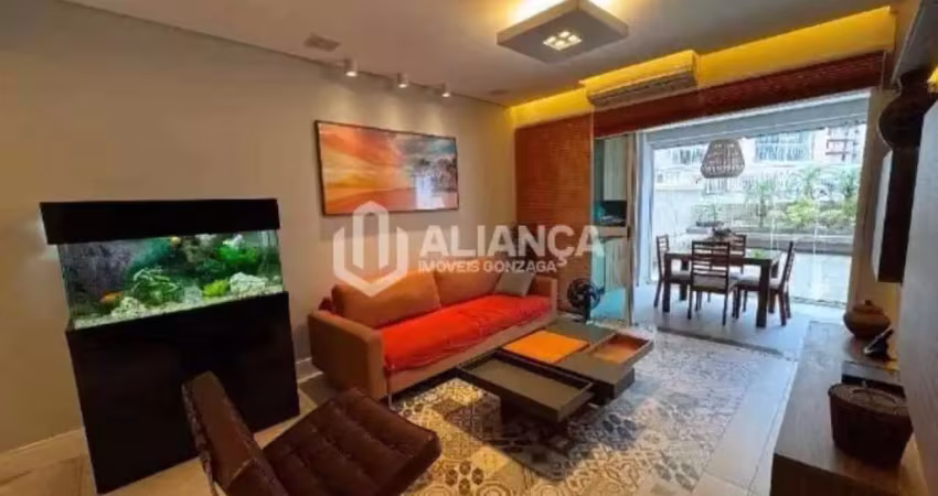 Apartamento com 2 quartos à venda no Gonzaga, Santos 