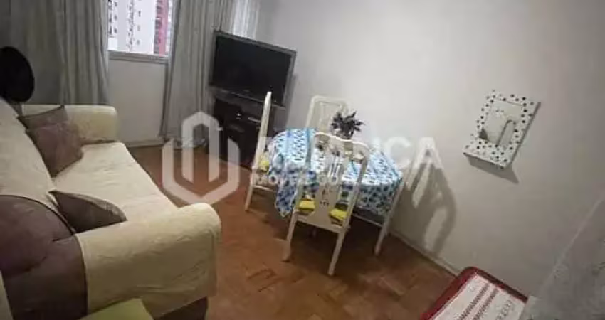Apartamento 1 dormitório no bairro da pompeia a 01 quadra da praia