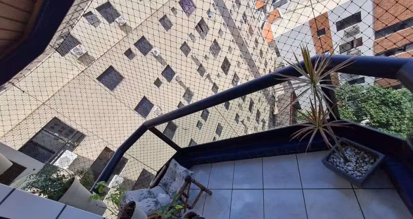 Apartamento de 2 dormitórios gragem fechada vista ao mar