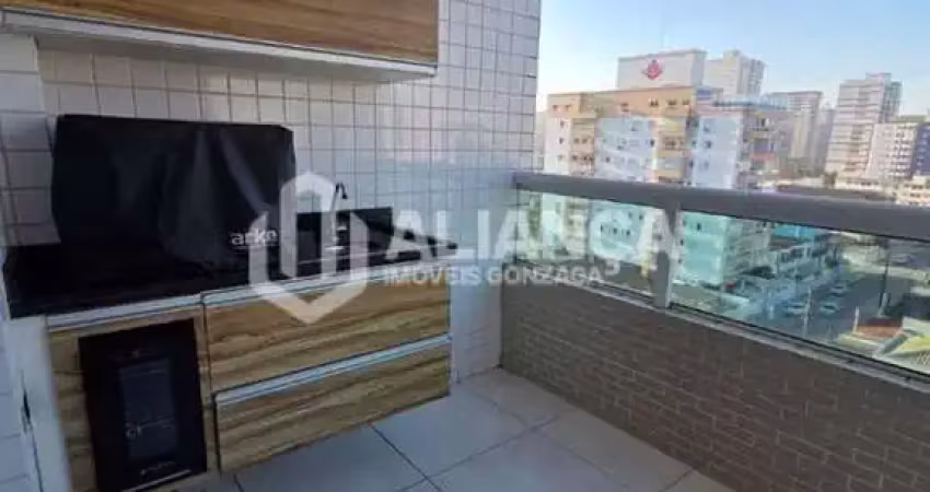 Apartamento de 2 quartos e 2 banheiros frente praia livre