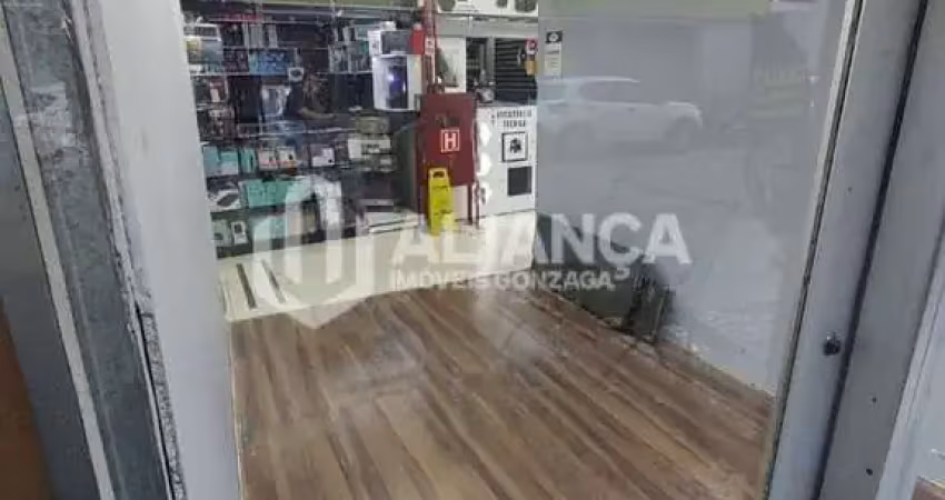 Ponto comercial para alugar na Rua Marcílio Dias, Gonzaga, Santos