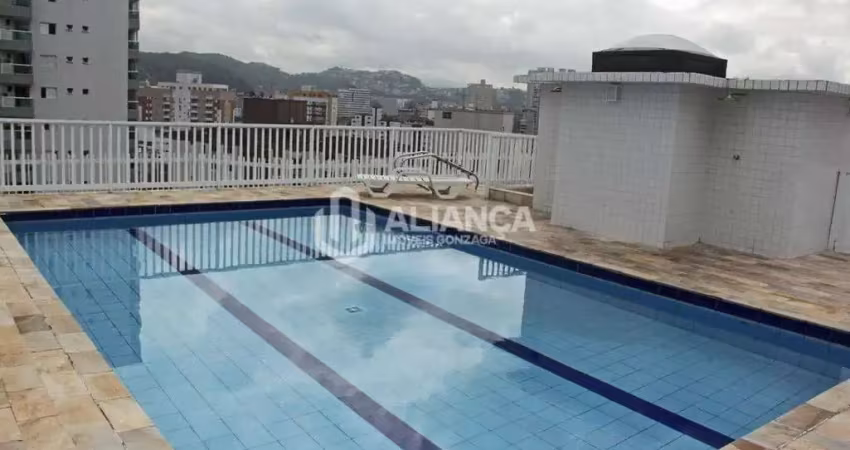 Apartamento com 3 quartos para alugar na Avenida Marechal Deodoro, Gonzaga, Santos
