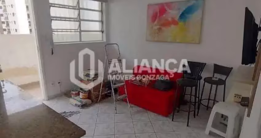 Apartamento com 1 quarto para alugar na Avenida Presidente Wilson, Gonzaga, Santos