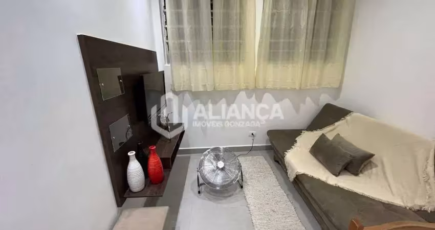 Apartamento -- 2 quartos porteira fechada em são vicente..