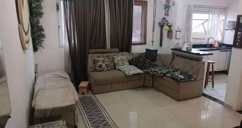 Village com 2 dormitórios à venda, 105 m² por r$ 485.000,00 - estuário - santos/sp