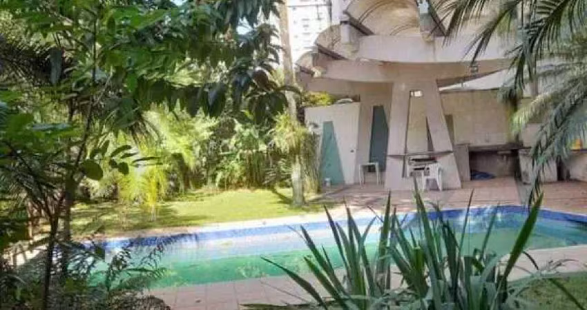 Casa com 4 dormitórios para alugar, 580 m² por r$ 20.000,07/mês - josé menino - santos/sp