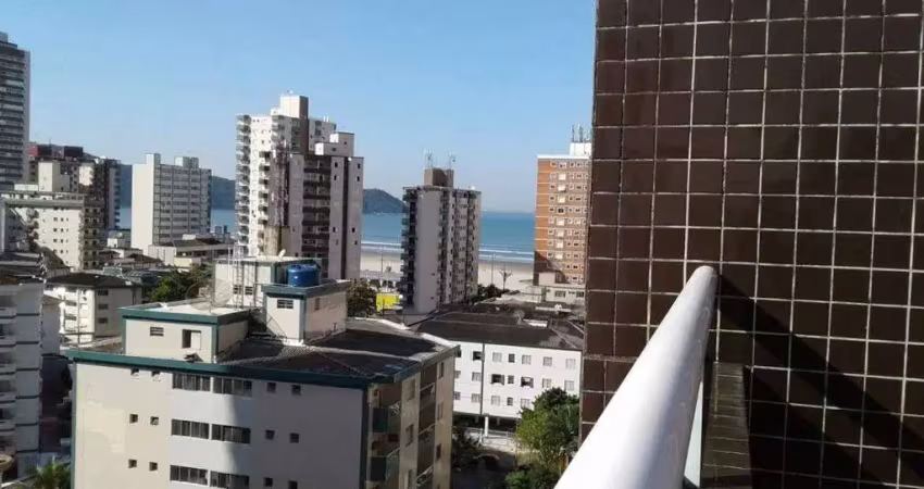 Apartamento com 2 quartos, guilhermina - praia grande/sp