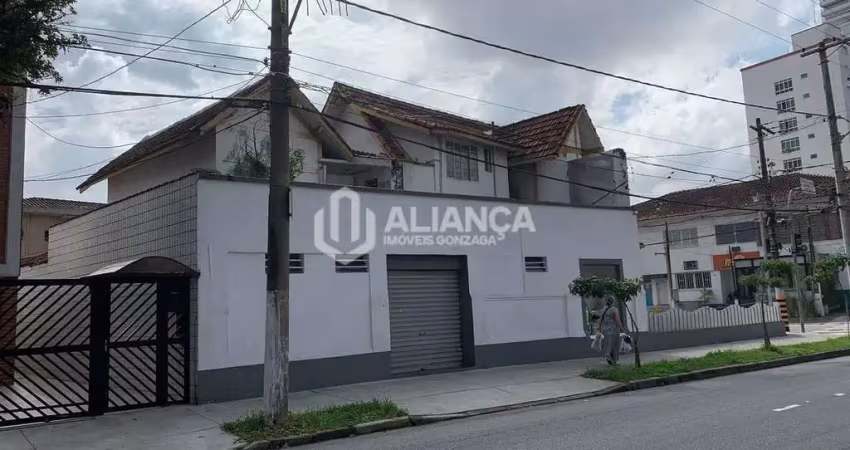Casa comercial para alugar na Rua Guaibê, Aparecida, Santos