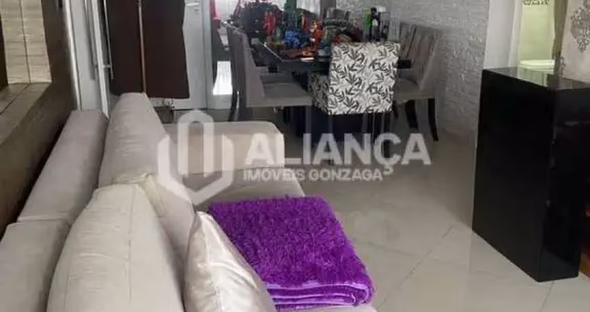 Apartamento de 3 quartos  andar alto no gonzaga garagem demarcada.