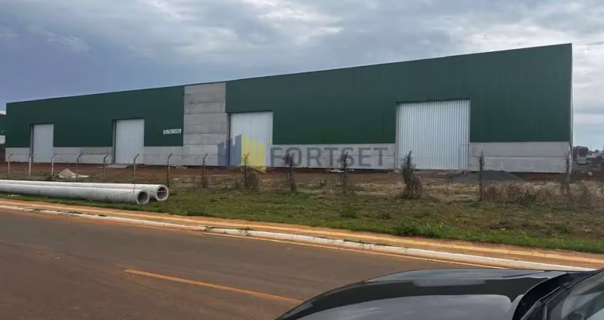 Barracão para locação no cará-cará, ponta grossa possuindo 2 banheiros