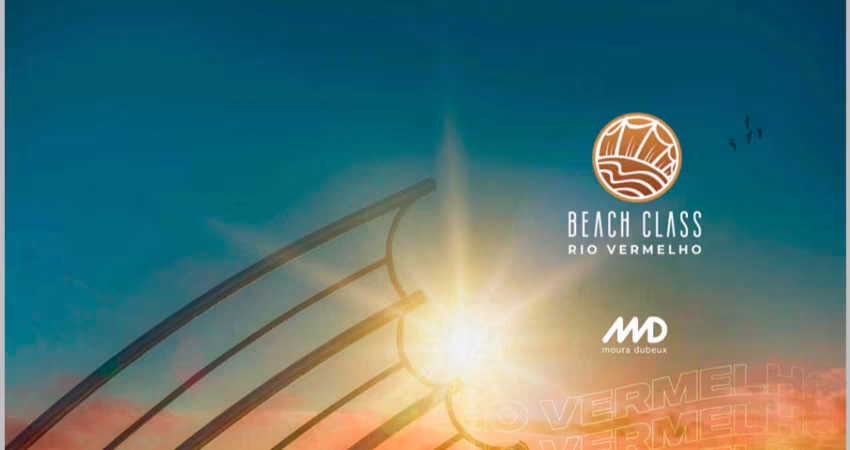 Beach Class Rio Vermelho - Apartamento 1/4 suíte e vaga rotativa