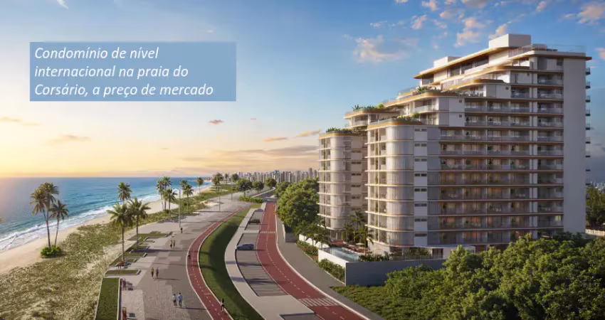 Smart ipanema - apartamento 2/4 suíte com vista para a praia do corsário