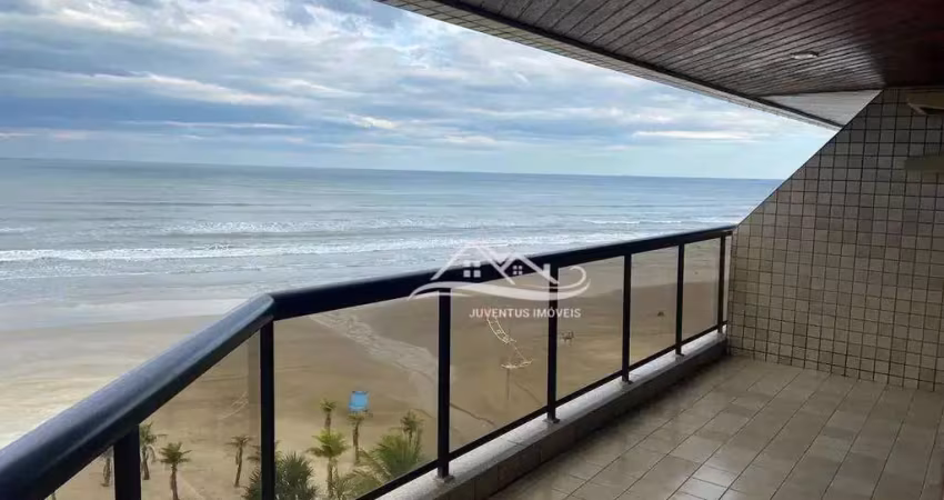 Apartamento com 3 dormitórios à venda, 190 m² por r$ 850.000,00 - balneário flórida - praia grande/sp