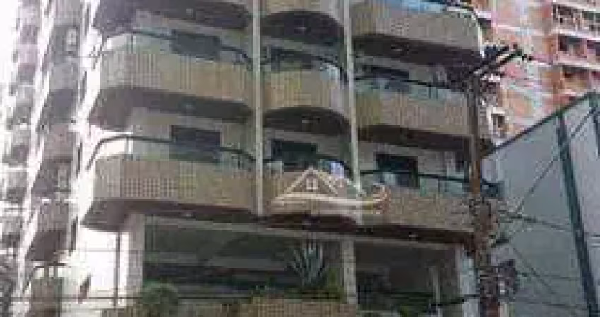 Apartamento com 2 dormitórios à venda, 82 m² por r$ 420.000,00 - canto do forte - praia grande/sp
