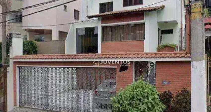 Sobrado com 4 dormitórios, 400 m² - venda por r$ 1.700.000,00 ou aluguel por r$ 7.610,00/mês - vila bertioga - são paulo/sp